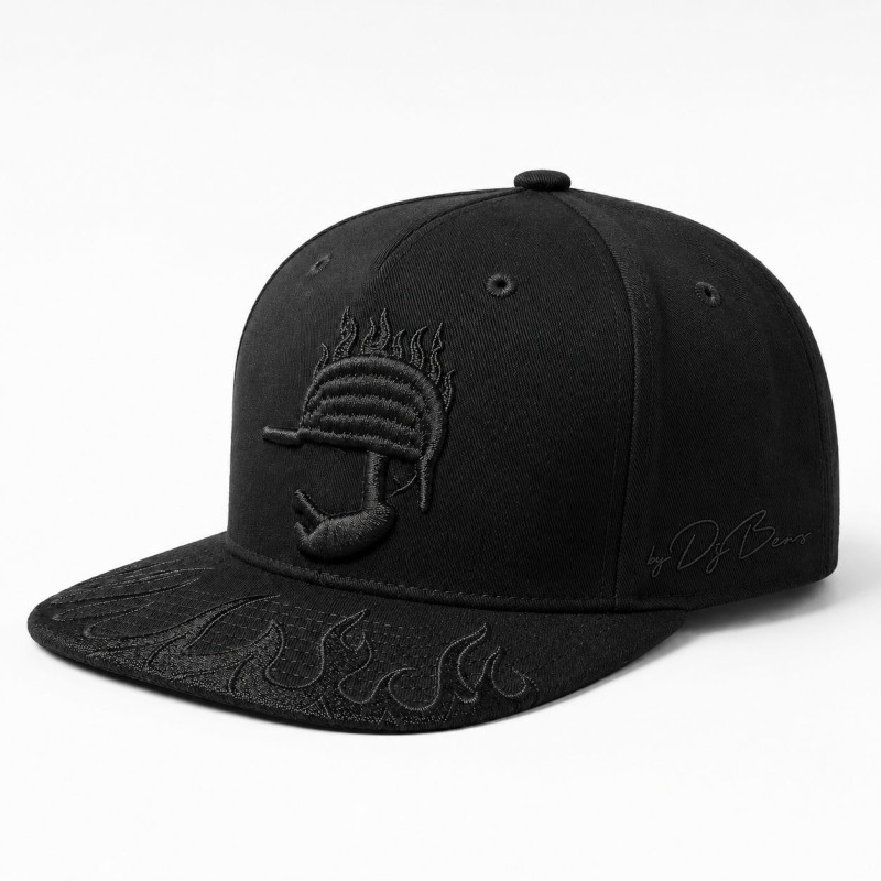 CASQUETTE DJ BENS // BLACK FLAME