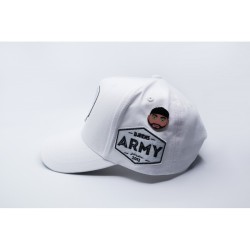 CASQUETTE DJ BENS // ARMY WHITE